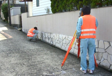 建築等に関する測量のイメージ